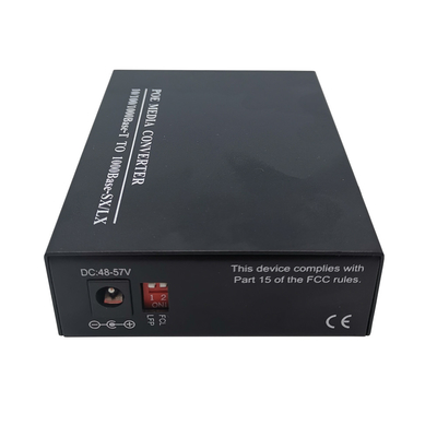 CCTVネットワークのためのRJ45 30WギガビットPOE繊維のコンバーターへのSFP