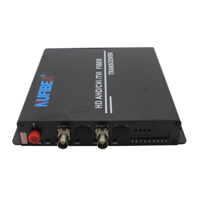 HD AHD/TVI/CVI 1080P繊維のビデオ コンバーター2Ch 2MP単信SM 1310/1550nm FC