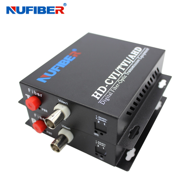 1RS485 1BNC繊維の可聴周波コンバーター、光学ビデオ送信機および受信機