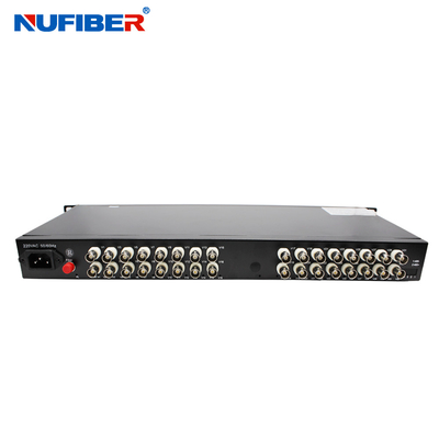 16BNC繊維のCCTV NF-16V-T/R-F20のためのビデオ コンバーターの送信機
