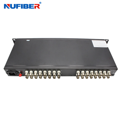 16BNC繊維のCCTV NF-16V-T/R-F20のためのビデオ コンバーターの送信機